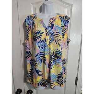 NWT Stella Parker Women's Top Size XL Vacation Cruise Resort Wear